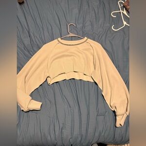 cropped long sleeve